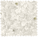Busy Bee Natural Velvet Fabric