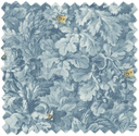 Busy Bee Reservoir Blue Linen Fabric