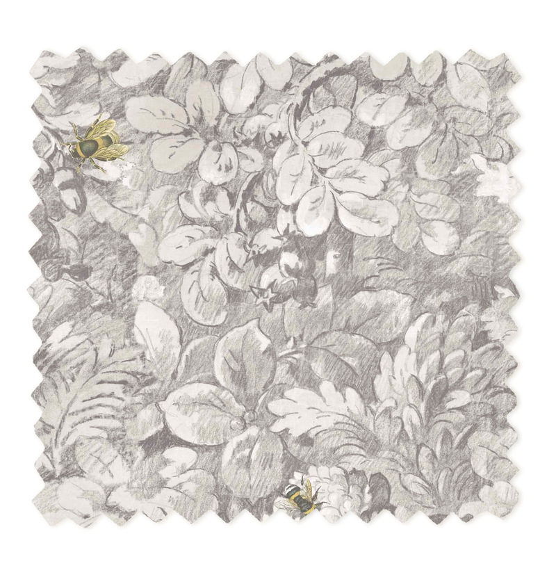 Busy Bee Velvet Fabric