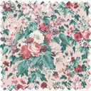 Cottagecore Pretty Pink Linen Fabric