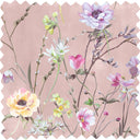 Maytime Dusky Pink Velvet Fabric