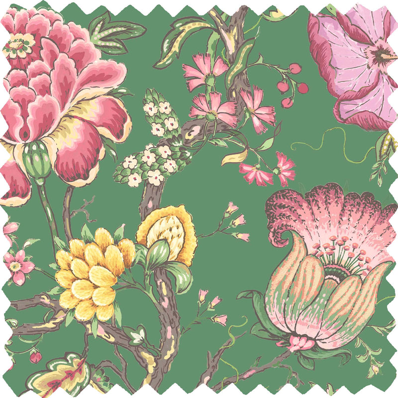 Arcadia Moss Linen Fabric
