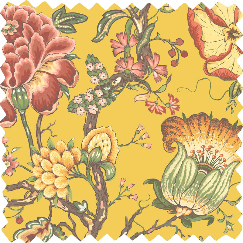Arcadia Daffodil Velvet Fabric