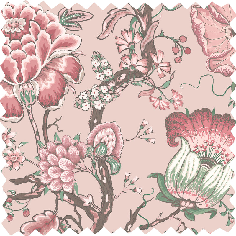 Arcadia Blush Linen Fabric