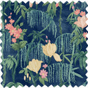 Pierre Indigo Linen Fabric