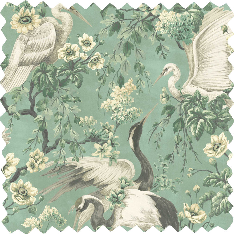 Maurice Green Moss Linen Fabric