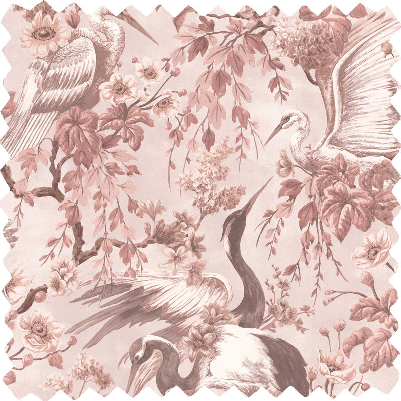 Maurice Blush Pink Velvet Fabric