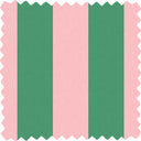 Awning Stripe Watermelon Linen Fabric