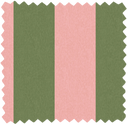 Awning Stripe Pickle Pink Linen Fabric