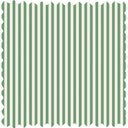 Matchstick Stripe Green/Magnolia Linen Fabric