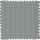 Matchstick Stripe Monochrome Linen Fabric