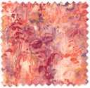 Aquarelle Red Earth Velvet Fabric