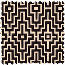 Ankara in Soot Velvet Fabric