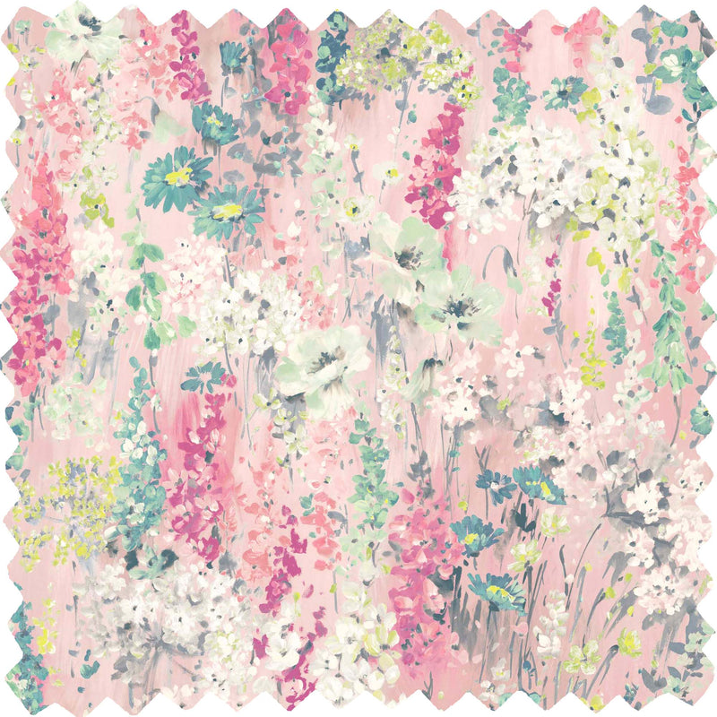 Wilderness Shell Pink Velvet Fabric