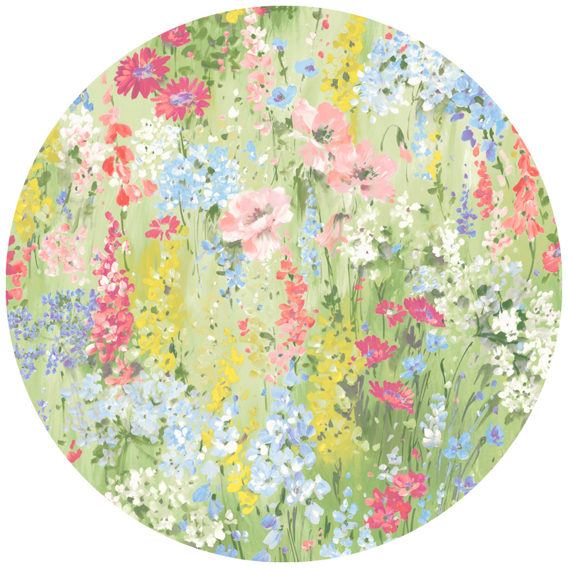 Wilderness Apple Velvet Fabric