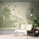 Skippy Olive Green Ready Made Mural