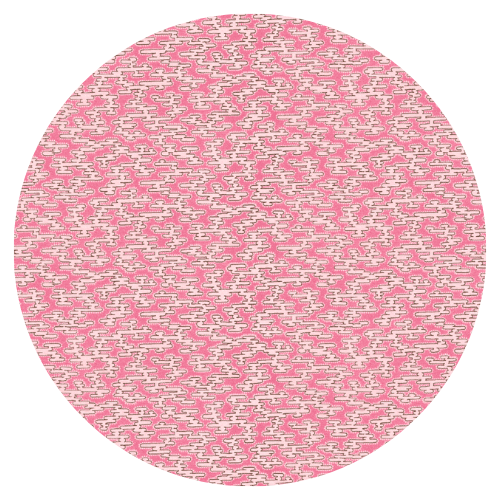 Rubigo Sherbet Pink Velvet Fabric