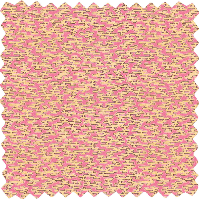 Rubigo Rhubarb Pink Linen Fabric
