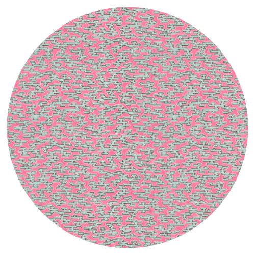Rubigo Bubblegum Pink Linen Fabric