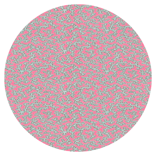 Rubigo Bubblegum Pink Velvet Fabric