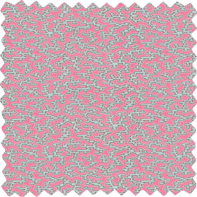 Rubigo Bubblegum Pink Velvet Fabric