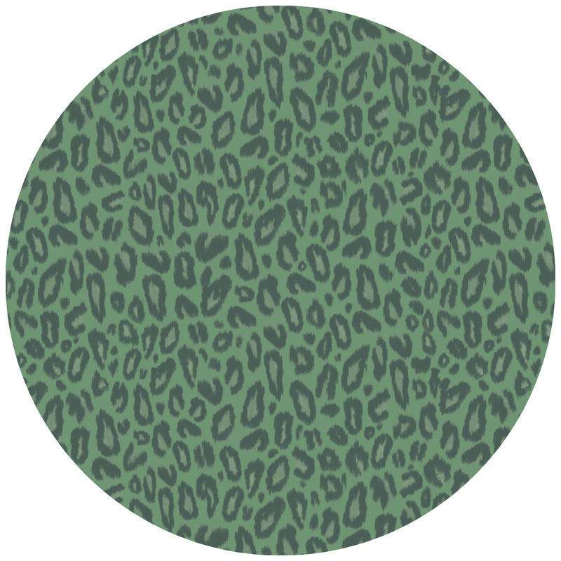 Big Kat Moss Linen Fabric