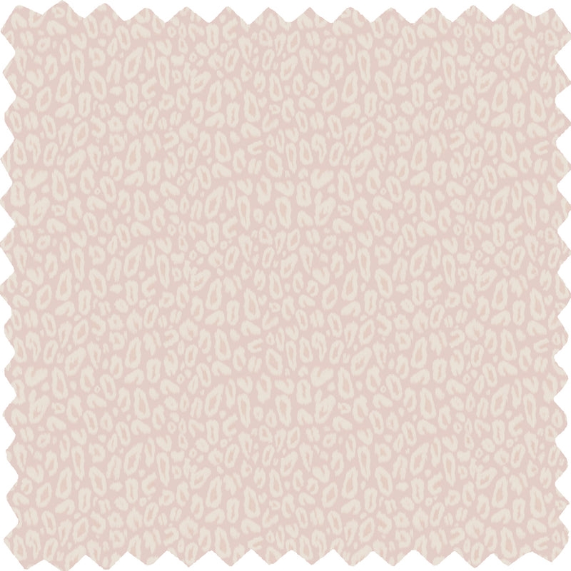 Big Kat Powder Pink Linen Fabric