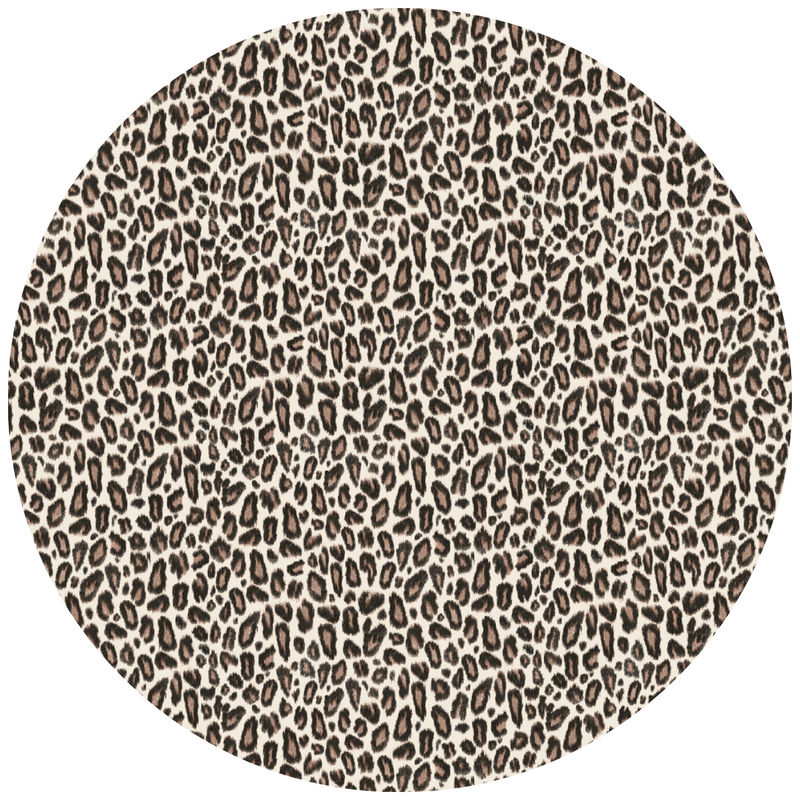 Kitten Brunette Linen Fabric