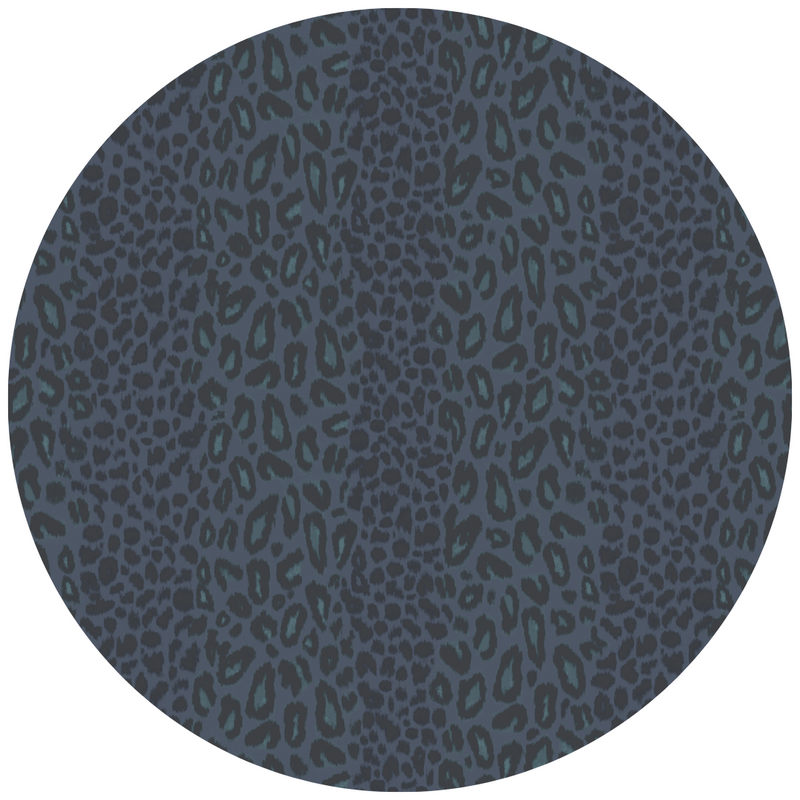 Tabby Kat Navy Velvet Stripe Fabric