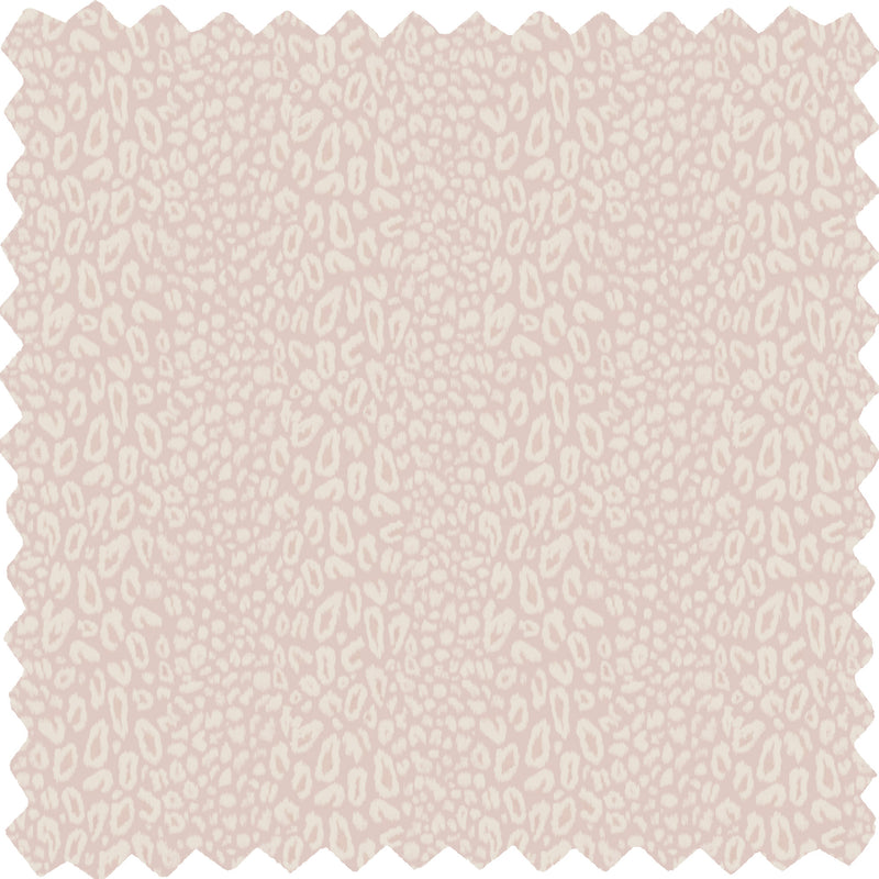 Tabby Kat Powder Pink Linen Stripe Fabric