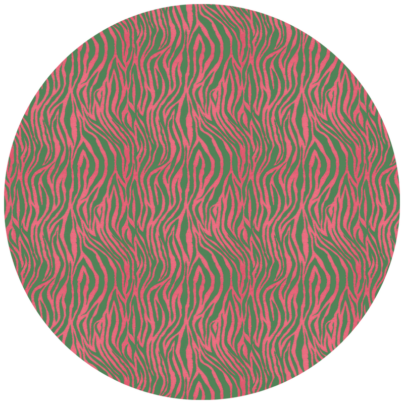 Zebbie Hot Pink Velvet Fabric