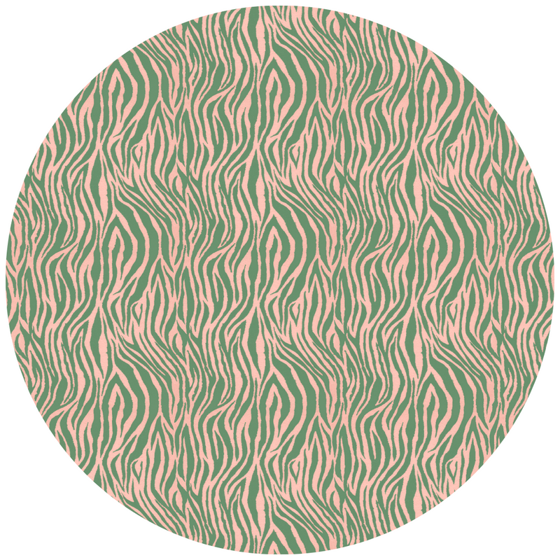 Zebbie Apple Blossom Linen Fabric