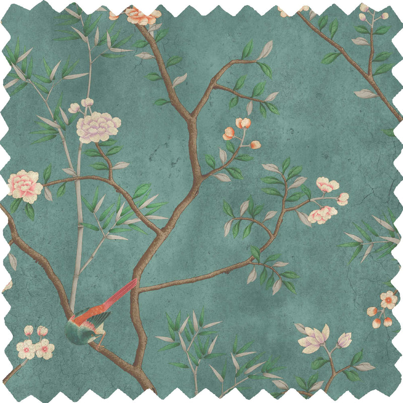 Onism Emerald Linen Fabric