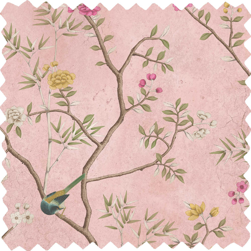 Onism Dusky Pink Velvet Fabric