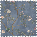 Onism Winter Blue Velvet Fabric