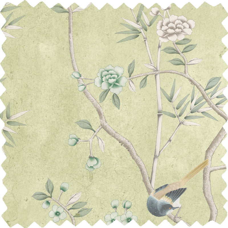 Onism Olive Green Velvet Fabric