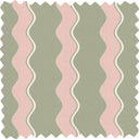 Cari Wave Bracken Linen Fabric