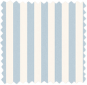 Jockey Stripe Powder Blue Linen Fabric