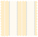 Pin Up Stripe Soft Yellow Linen Fabric