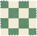 Battenberg Spinach Green Linen Fabric