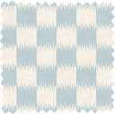 Checkmate Powder Blue Linen Fabric