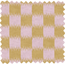 Checkmate Pistachio Cream Linen Fabric