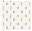 Lydia Cornflower Linen Fabric