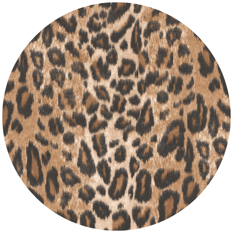 Rapture in True Leopard Velvet Fabric