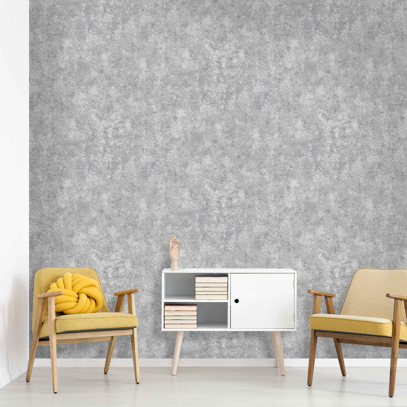 Industrial Concrete Effect Wallpaper by Woodchip & Magnolia