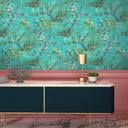 Rivington Teal Wallpaper