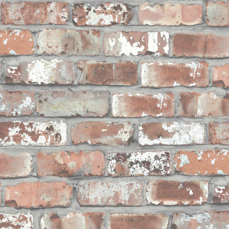 Real Red Brick Wallpaper By Woodchip & Magnolia