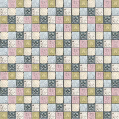 Tin Tiles in colour by Woodchip & Magnolia