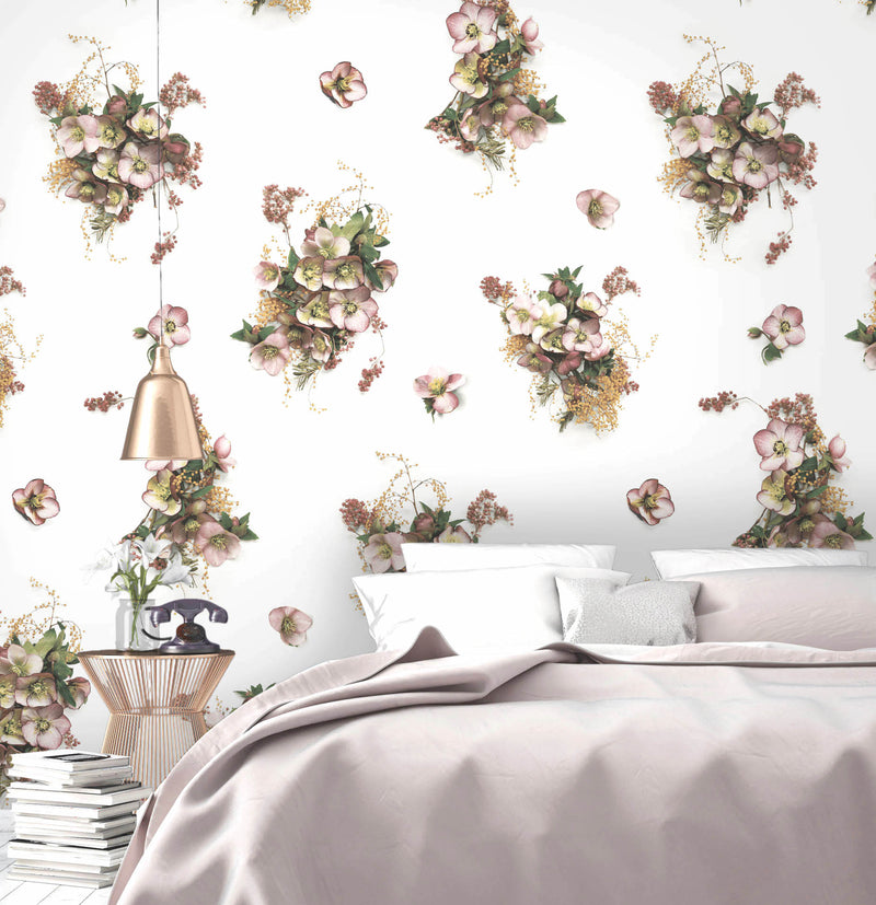 Hellebore Wallpaper by Woodchip & Magnolia