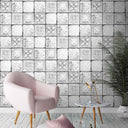 Tin Tiles Monochrome by Woodchip & Magnolia